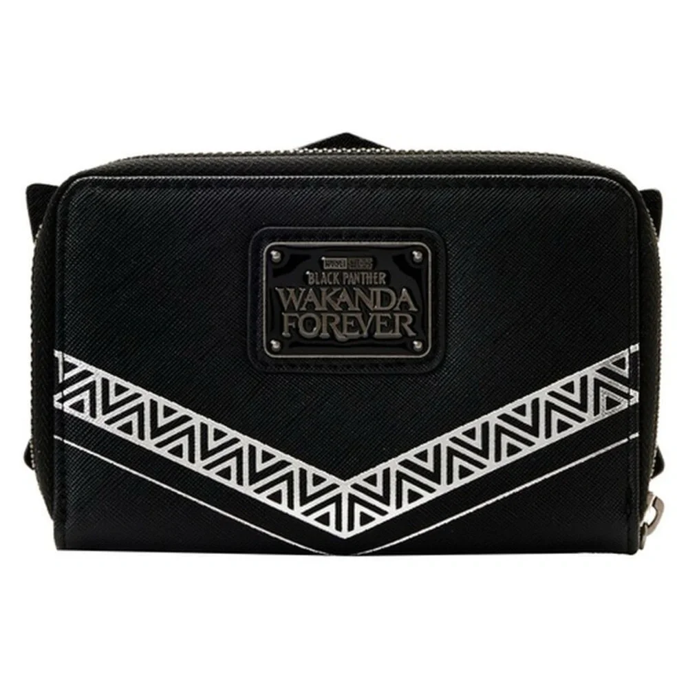 🆕 Loungefly x Marvel Black Panther: Wakanda Forever Zip Around Unisex Wallet